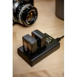 Ładowarka dwukanałowa Newell DL-USB-C do akumulatorów EN-EL25 do Nikon