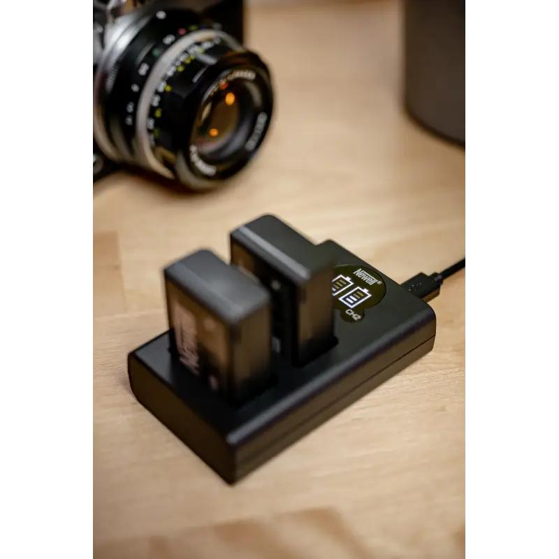 Ładowarka dwukanałowa Newell DL-USB-C do akumulatorów EN-EL25 do Nikon