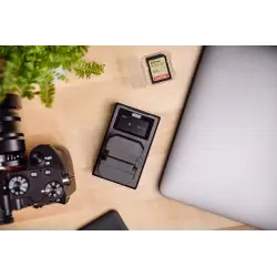 Ładowarka dwukanałowa Newell FDL-USB-C do akumulatorów NP-W126 do Fujifilm