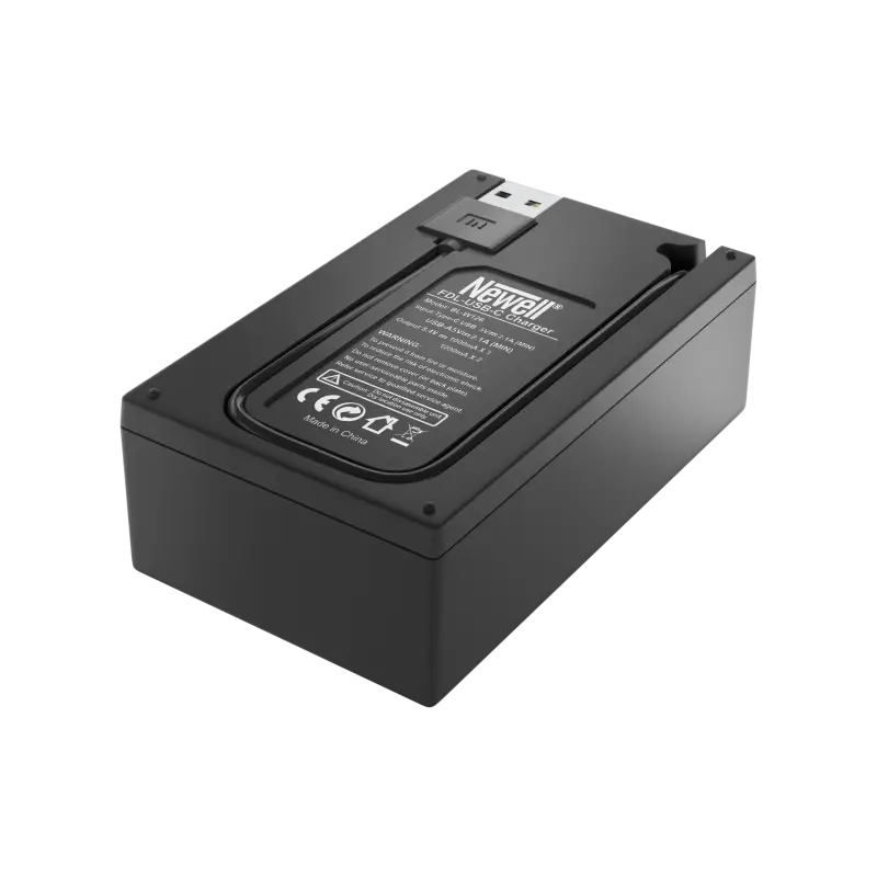 Ładowarka dwukanałowa Newell FDL-USB-C do akumulatorów NP-W126 do Fujifilm