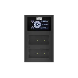 Ładowarka dwukanałowa Newell FDL-USB-C do akumulatorów NP-W126 do Fujifilm