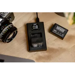 Ładowarka dwukanałowa Newell DL-USB-C do akumulatorów EN-EL25 do Nikon