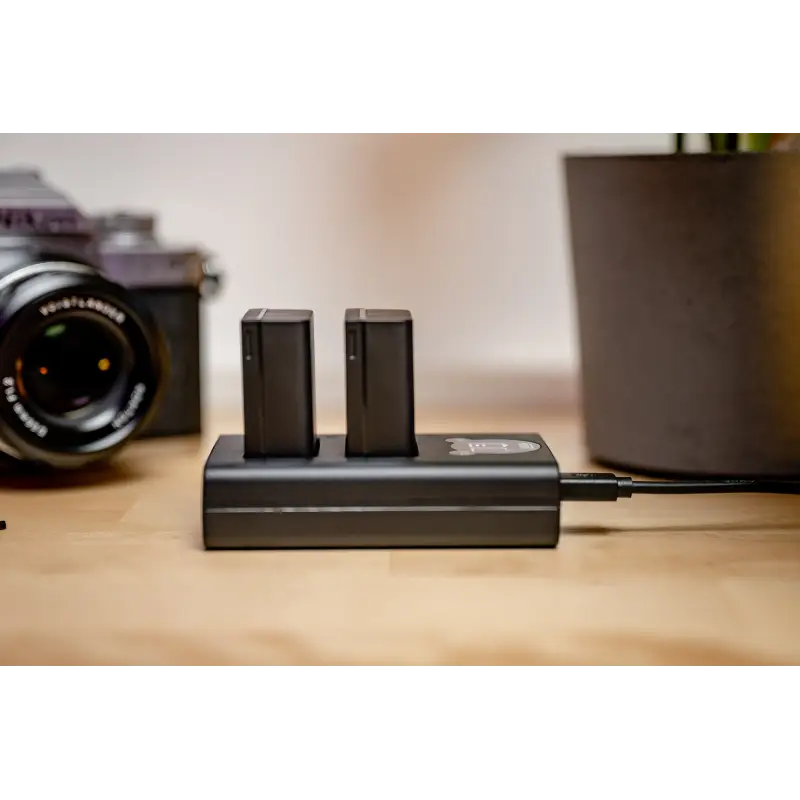 Ładowarka dwukanałowa Newell DL-USB-C do akumulatorów EN-EL25 do Nikon