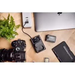 Ładowarka dwukanałowa Newell FDL-USB-C do akumulatorów NP-W126 do Fujifilm