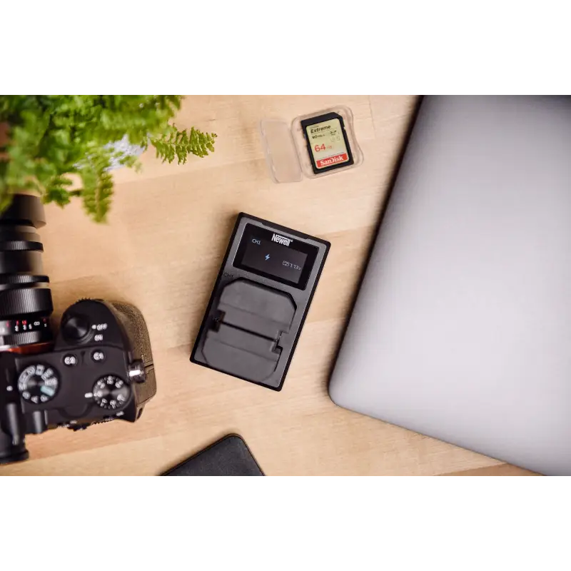 Ładowarka dwukanałowa Newell FDL-USB-C do akumulatorów NP-W126 do Fujifilm