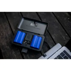 Ładowarka dwukanałowa Newell LCD-PB-SD do akumulatorów EN-EL14 do Nikon