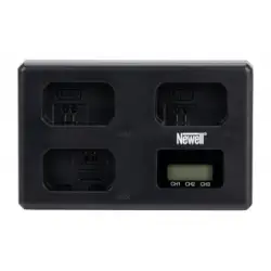 Ładowarka trójkanałowa Newell TT-USB-C do akumulatorów NP-FW50 do Sony