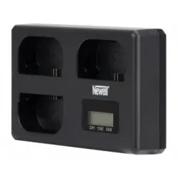 Ładowarka trójkanałowa Newell TT-USB-C do akumulatorów LP-E6 do Canon