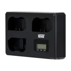 Ładowarka trójkanałowa Newell TT-USB-C do akumulatorów EN-EL15 do Nikon