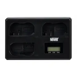 Ładowarka trójkanałowa Newell TT-USB-C do akumulatorów EN-EL15 do Nikon