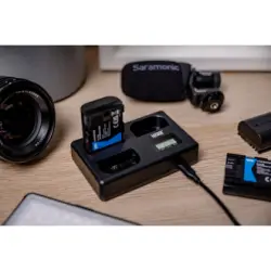 Ładowarka trójkanałowa Newell TT-USB-C do akumulatorów LP-E6 do Canon