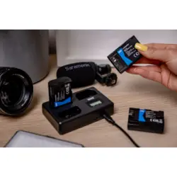 Ładowarka trójkanałowa Newell TT-USB-C do akumulatorów LP-E6 do Canon