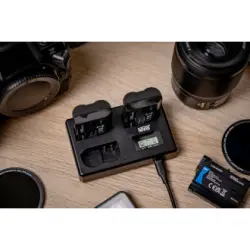 Ładowarka trójkanałowa Newell TT-USB-C do akumulatorów EN-EL15 do Nikon