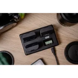 Ładowarka trójkanałowa Newell TT-USB-C do akumulatorów EN-EL15 do Nikon