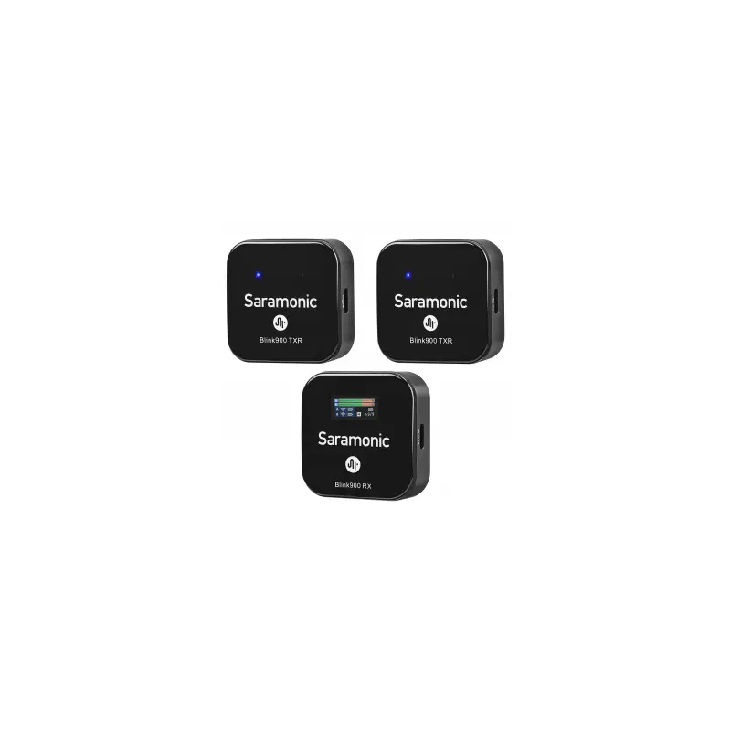 Zestaw do bezprzewodowej transmisji dźwięku Saramonic Blink900 B2R