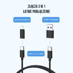 Etui+czytnik 2w1 PRO STUFF CH-354