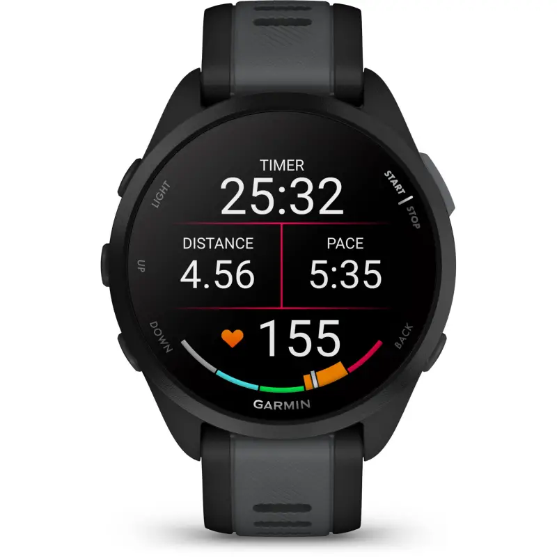 Garmin Forerunner 165 schwarz/schiefergrau