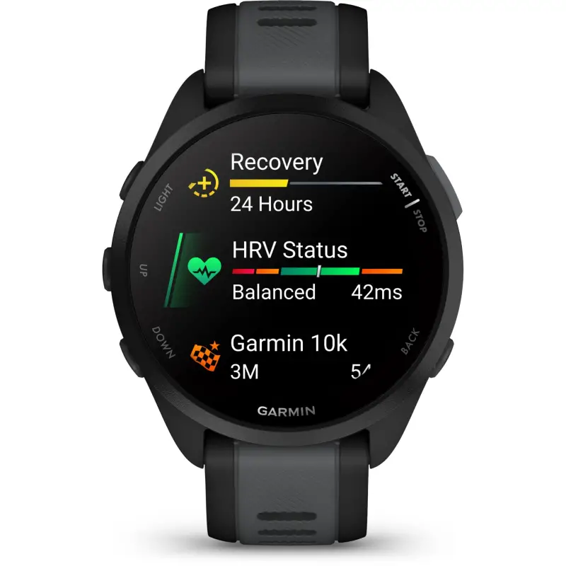Garmin Forerunner 165 schwarz/schiefergrau