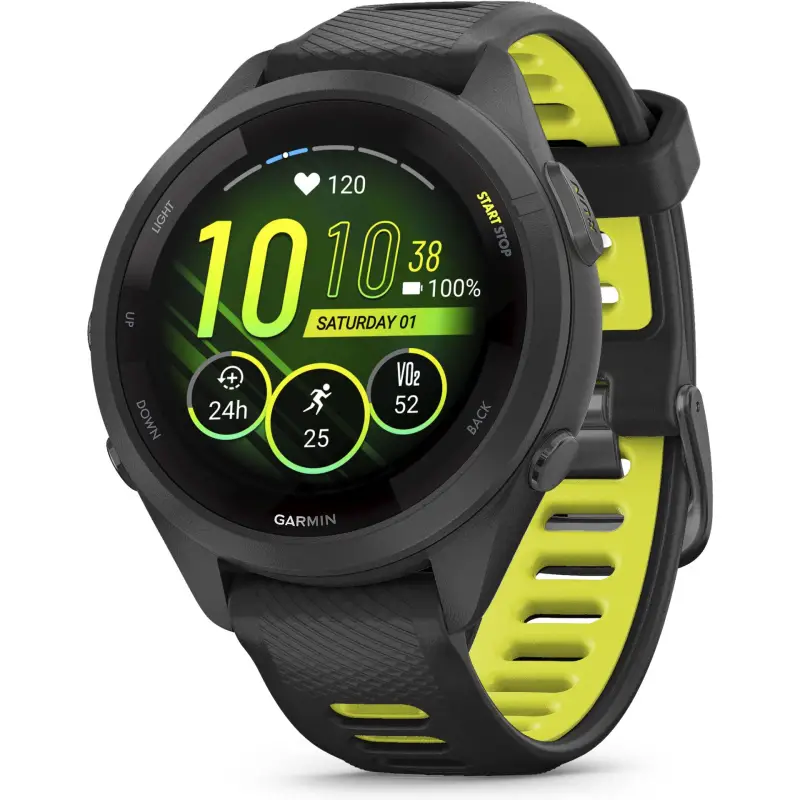 Garmin Forerunner 265S Black/Amp Yellow
