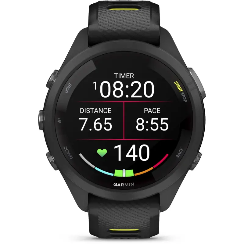 Garmin Forerunner 265S Black/Amp Yellow