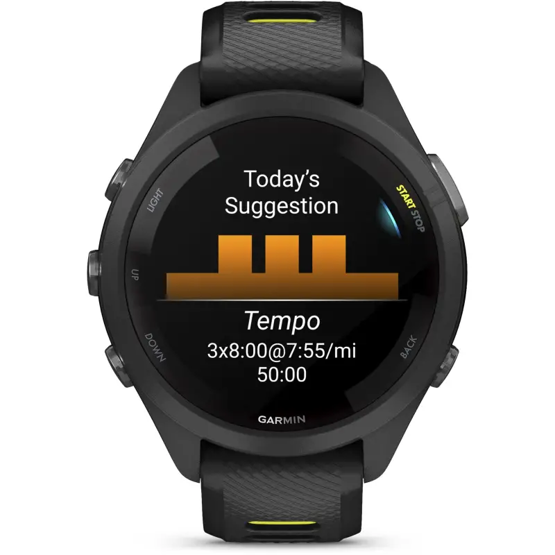 Garmin Forerunner 265S Black/Amp Yellow
