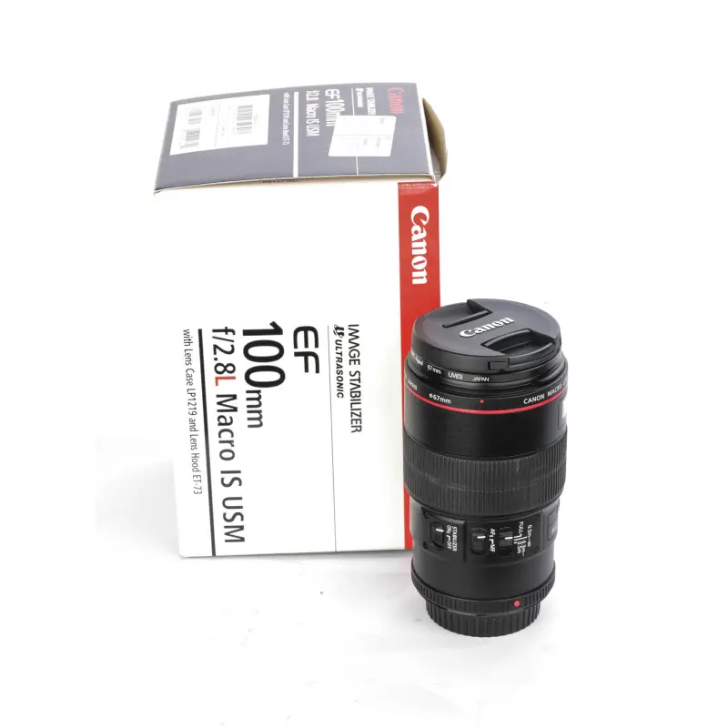 Używany obiektyw Canon EF 100 macro f/2,8 L IS USM sn/4992050