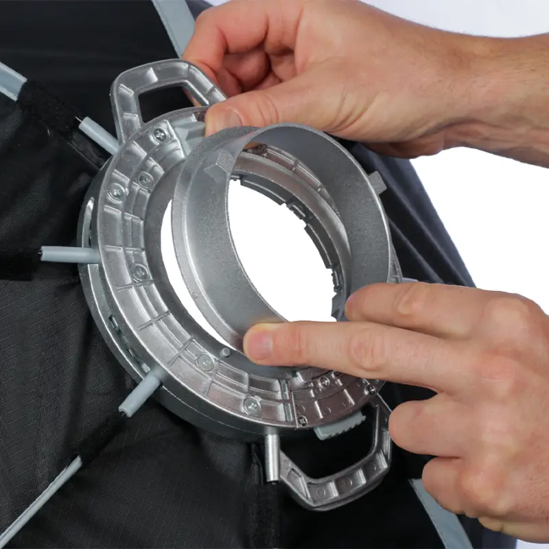 Softbox QuickFold Octa PRO STUFF 90cm z gridem