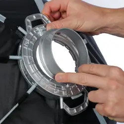 Softbox QuickFold Octa PRO STUFF 65cm z gridem