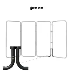 Greenscreen z Ramą Panoramic PRO STUFF 2,4 x 4 m