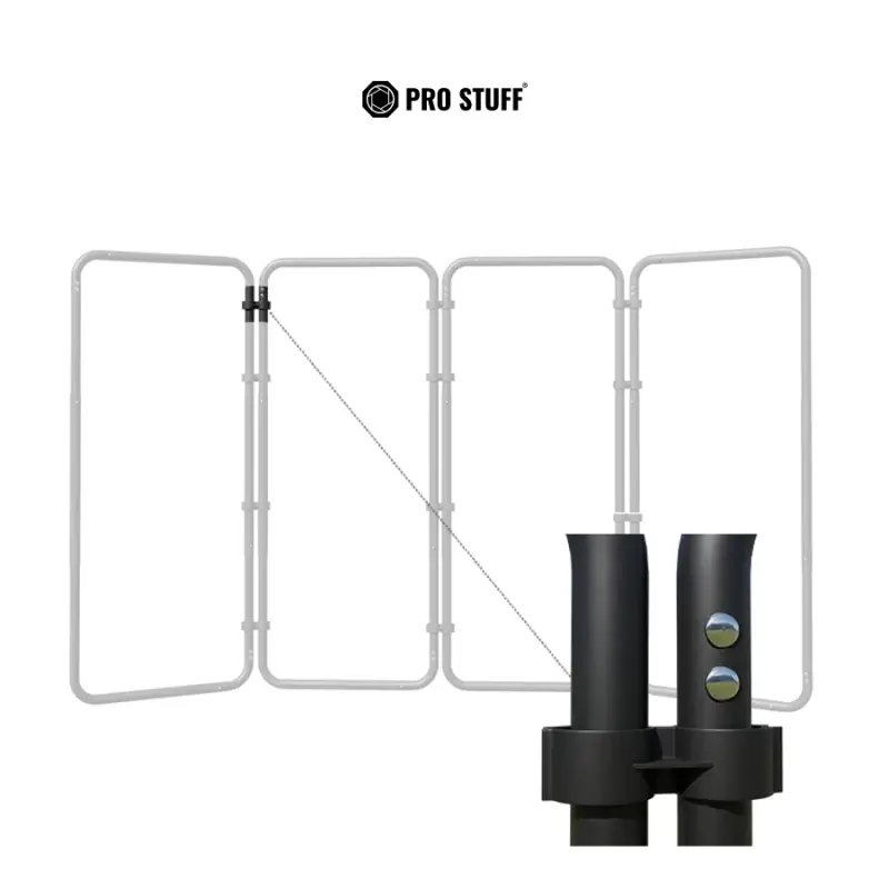 Greenscreen z Ramą Panoramic PRO STUFF 2,4 x 4 m