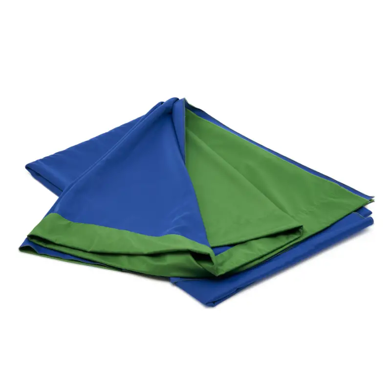 2-stronne tło materiałowe PRO STUFF 2 x 3m niebiesko-zielone