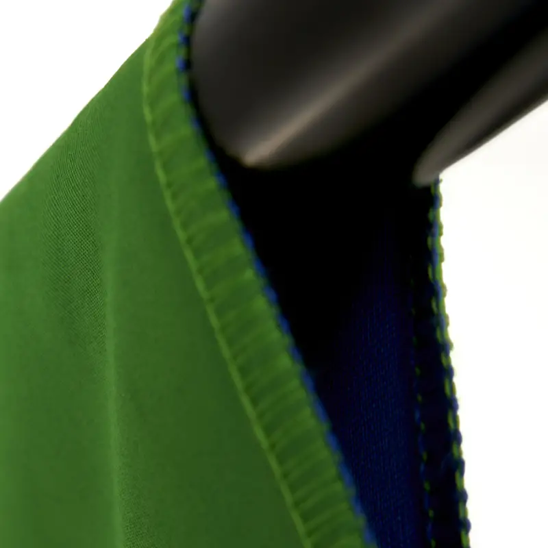 2-stronne tło materiałowe PRO STUFF 2 x 3m niebiesko-zielone