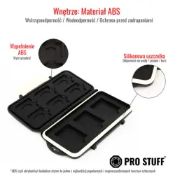 Etui na karty pamięci PRO STUFF 6SD/3XQD