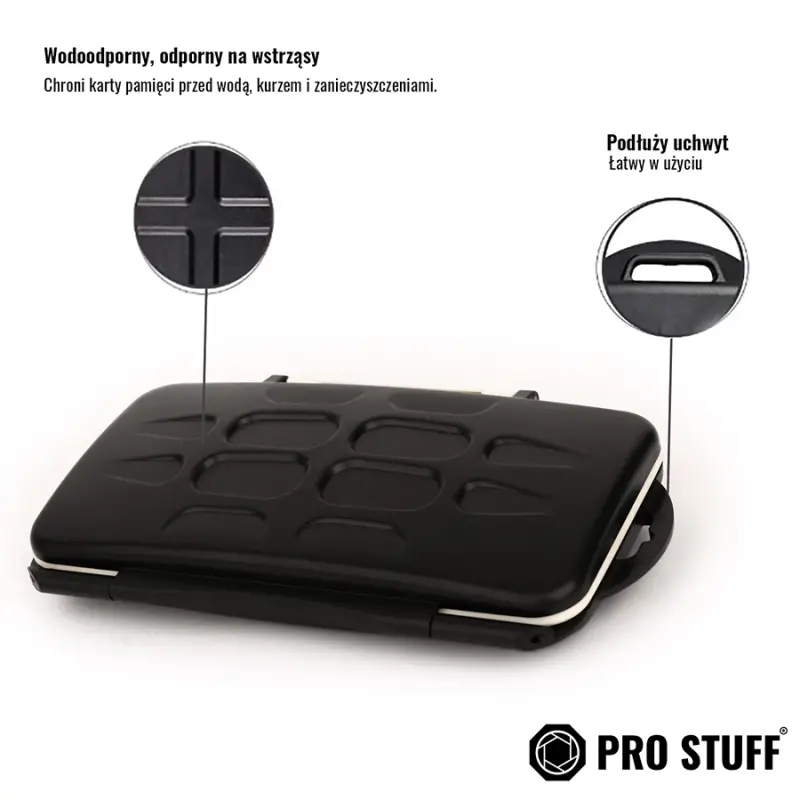 Etui na karty pamięci PRO STUFF 12xSD/12xmicroSD