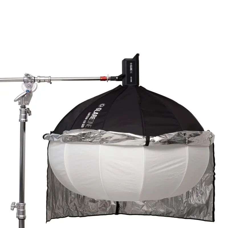 GlareOne Lantern Softbox 120 PRO - zestaw z fartuchem
