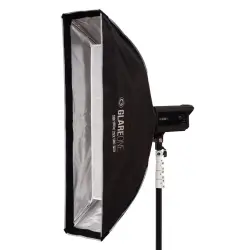 GlareOne Softbox 25x100 PRO - zestaw z gridem