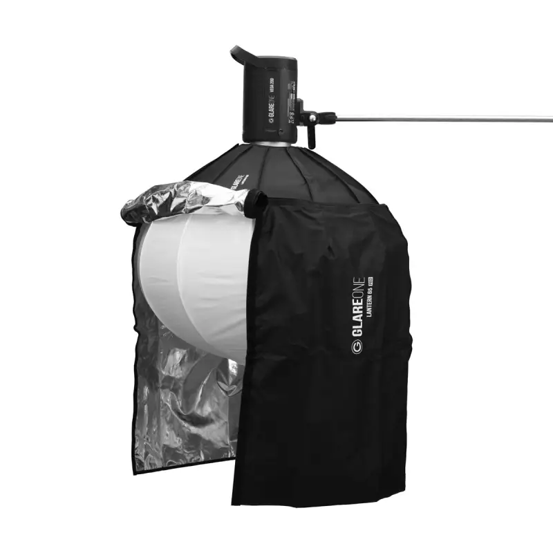 GlareOne Lantern Softbox 65 PRO - zestaw z fartuchem