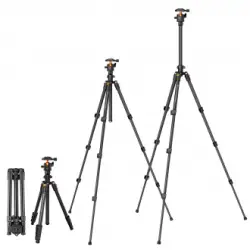 Statyw K&F Concept K234A0 z głowicą kulową BH-28L i uchwytem na telefon