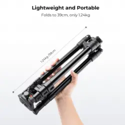 Statyw K&F Concept K234A0 z głowicą kulową BH-28L i uchwytem na telefon