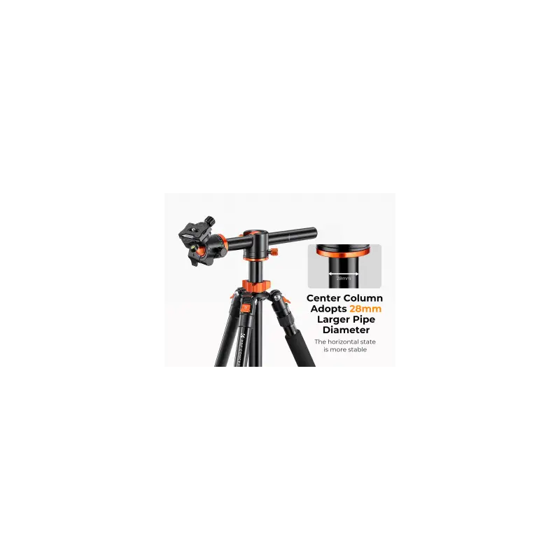 Statyw K&F Concept T254A4 z głowicą kulową BH-28L