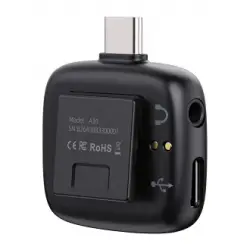 Zestaw do bezprzewodowej transmisji dźwięku Ulanzi A30 Tiny - USB-C, czarny