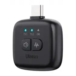 Zestaw do bezprzewodowej transmisji dźwięku Ulanzi A30 Tiny - USB-C, czarny
