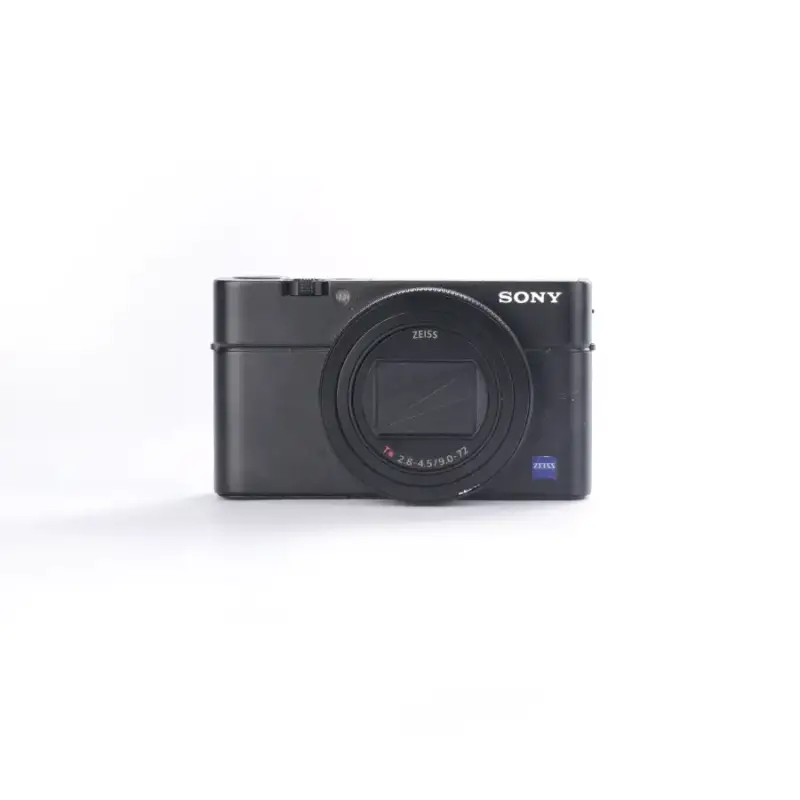 Używany aparat Sony RX100 VII (2941179-J), klatka SmallRig, oryginaly futerał, ładowarka, dodatkowy akumulator Sony