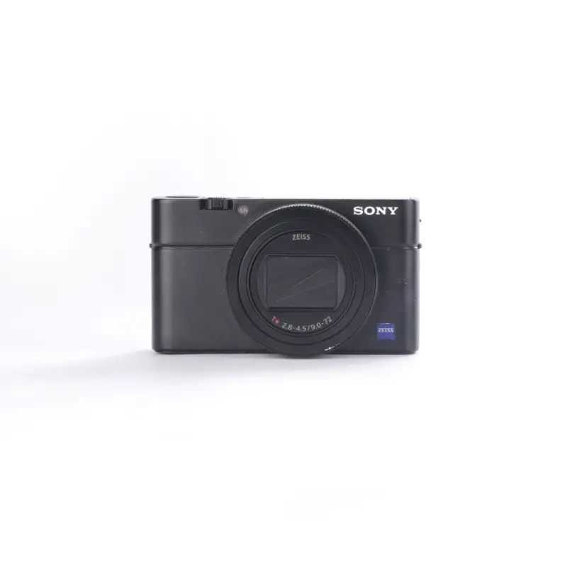 Używany aparat Sony RX100 VII (2941179-J), klatka SmallRig, oryginaly futerał, ładowarka, dodatkowy akumulator Sony