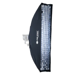 Softbox Strip Flex z gridem PRO STUFF 30 x 140cm (mocowanie Bowens)