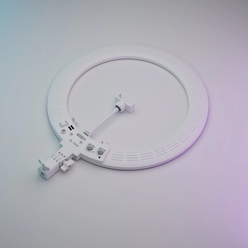 Lampa pierścieniowa LED Newell RL-18A - WB (3200 K - 5500 K) - Arctic White