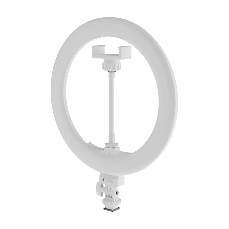 Lampa pierścieniowa LED Newell RL-10A Arctic White + statyw