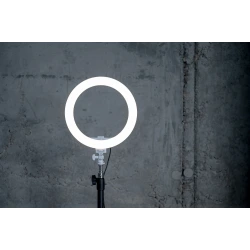 Lampa pierścieniowa LED Newell RL-10A Arctic White + statyw