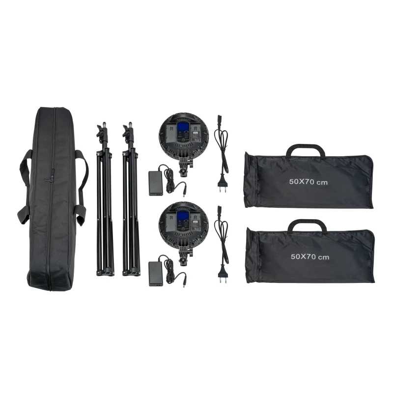 Zestaw oświetleniowy LED Newell Sparkle do fotografii produktowej