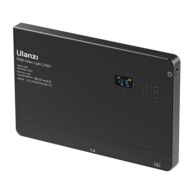 Lampa LED Ulanzi LT003 - RGB, WB (2500 K - 9000 K)